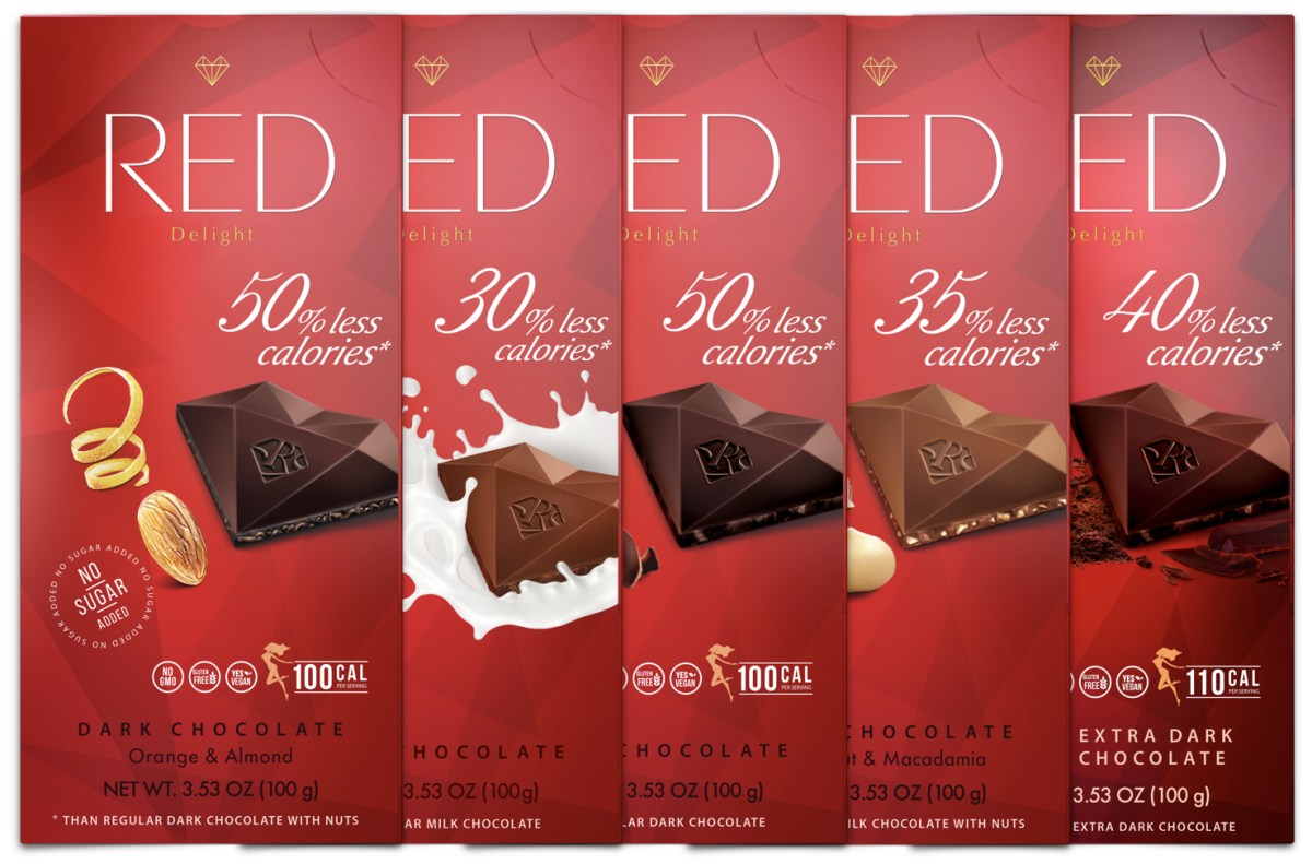 Шоколад Red Delight 100г темный 50%
