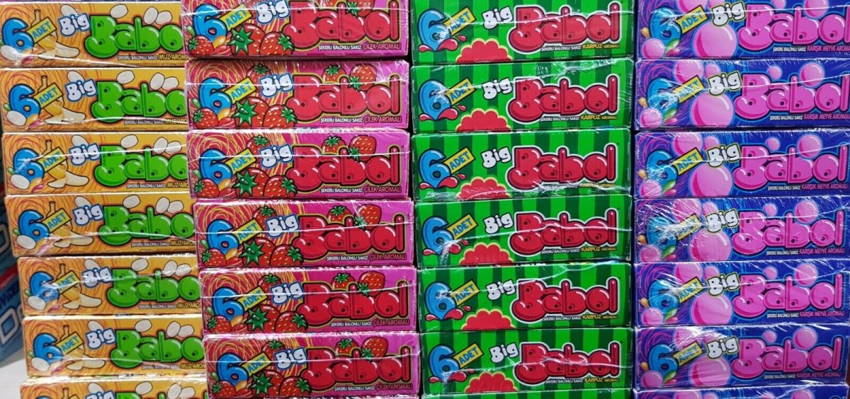 Жевательные конфеты Dubble Bubble