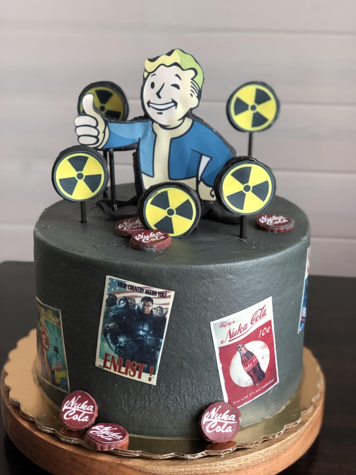 Игра Fallout торт