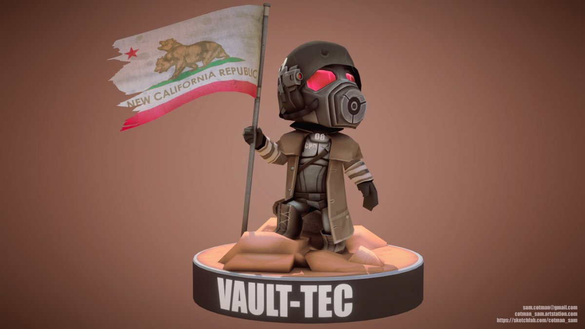 Силовая броня Fallout 4 раска
