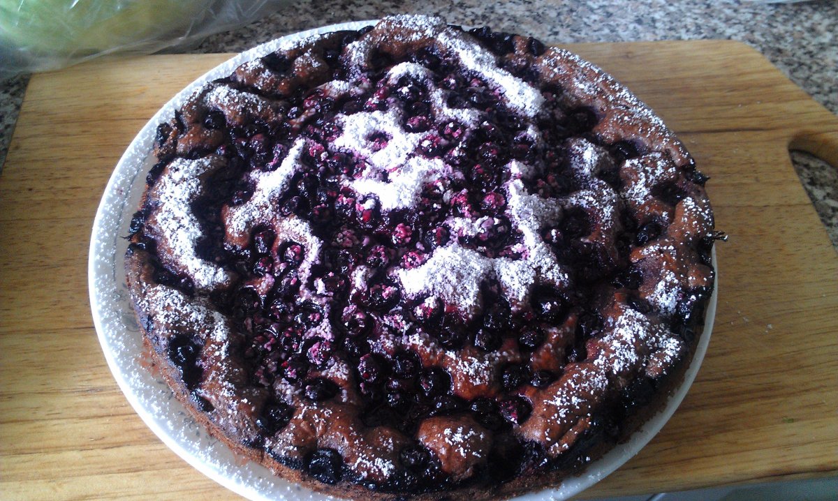 Конфитюр из чёрной и красной смородины