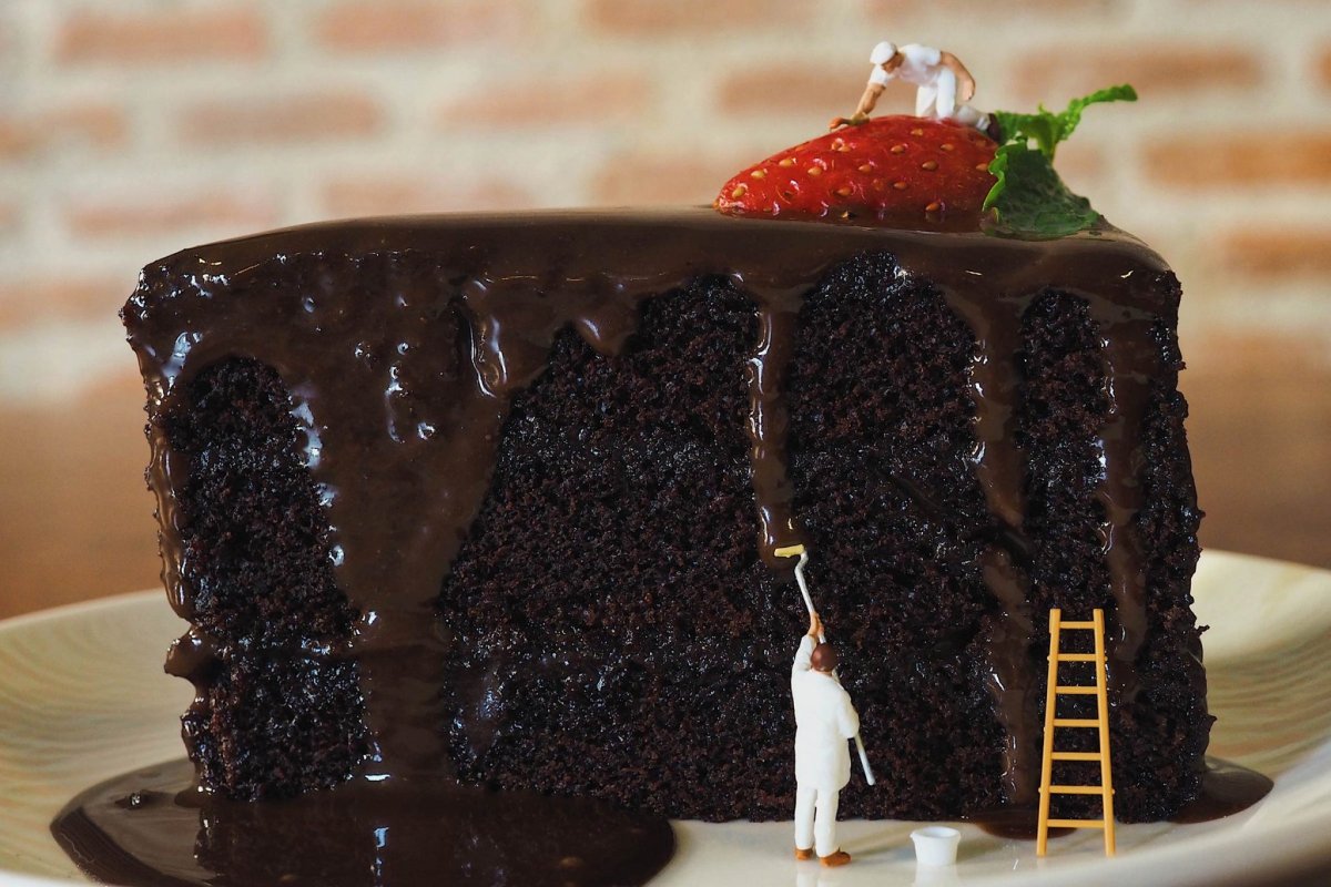 Дьявольский шоколадный торт