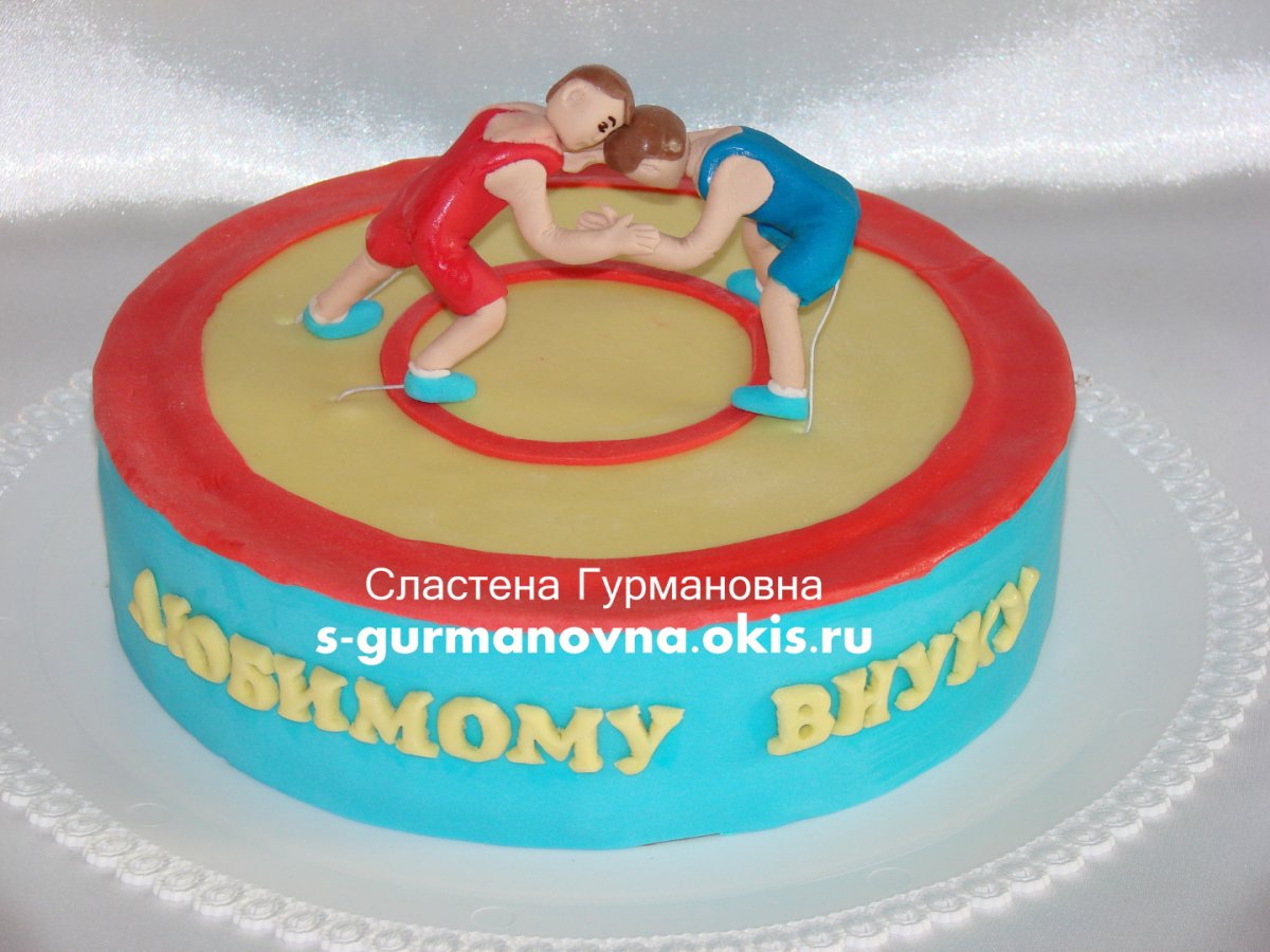 Торт для каратиста