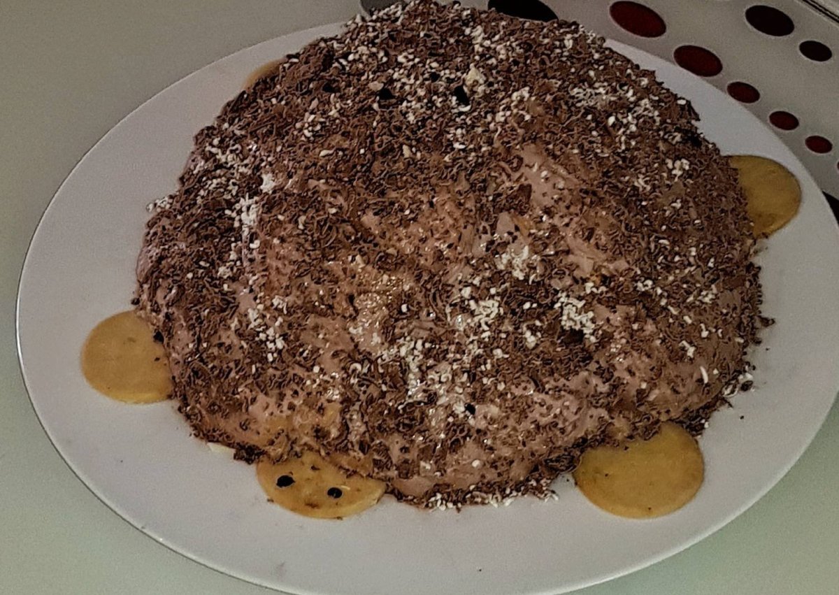 Торт черепаха с какао