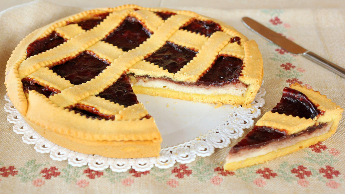 Торт "crostata"