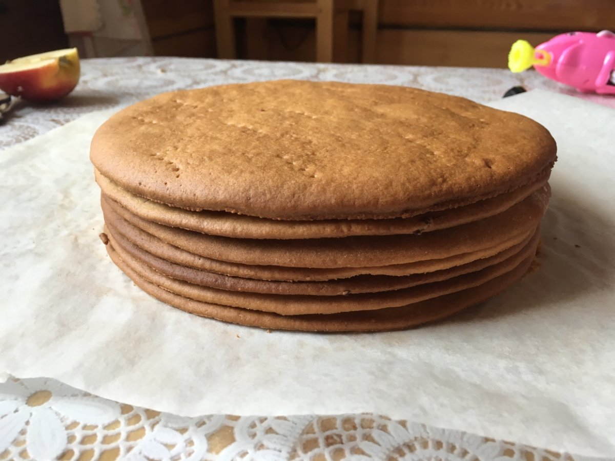 Коржи для медовика
