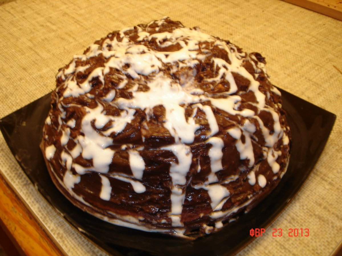 Торт Панчо с ананасами