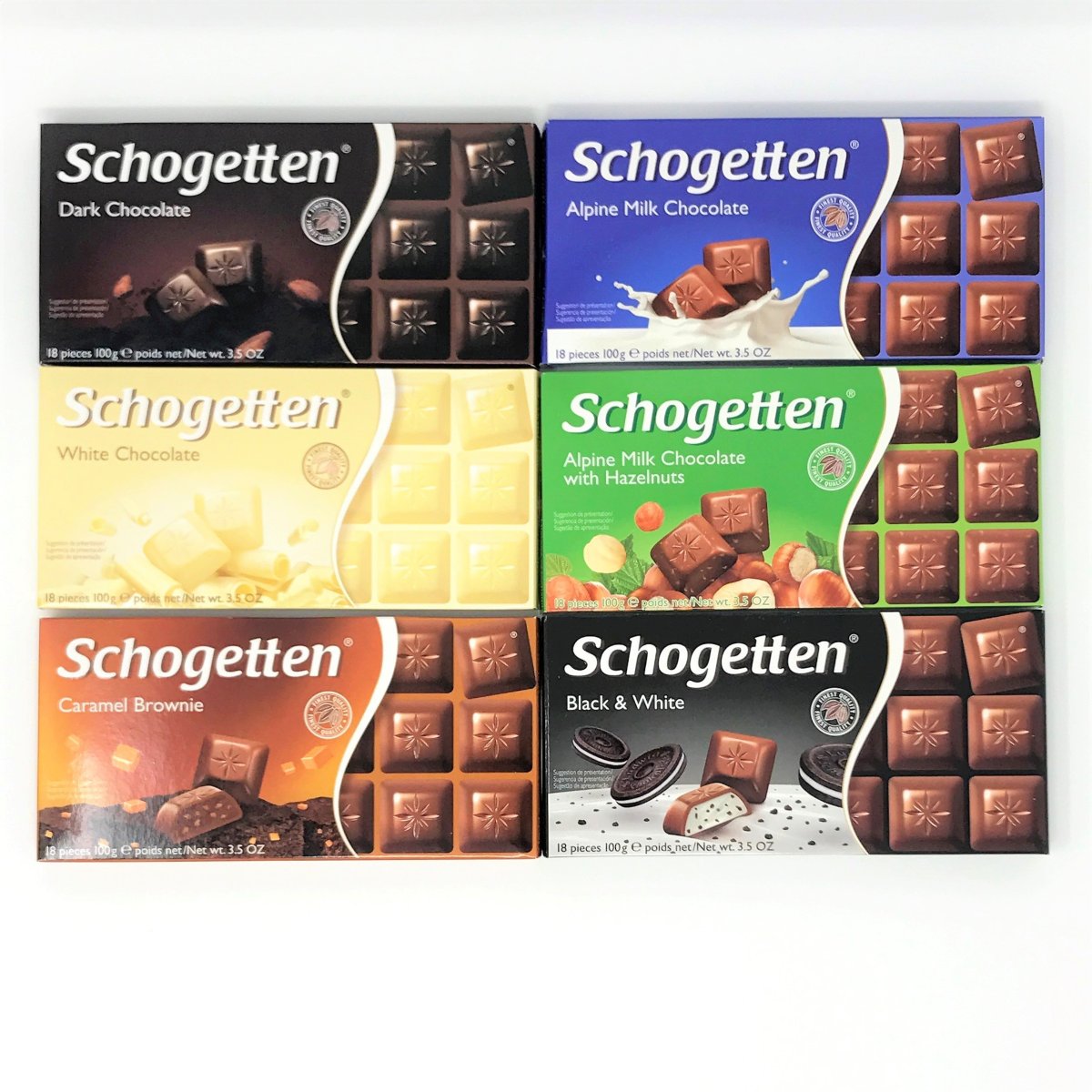 Шоколад Schogetten карамель Брауни