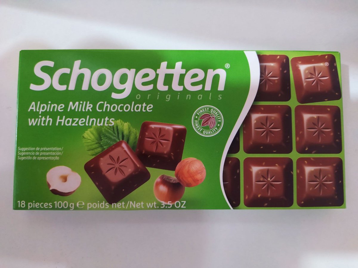 Schogetten шоколад Happy Birthday