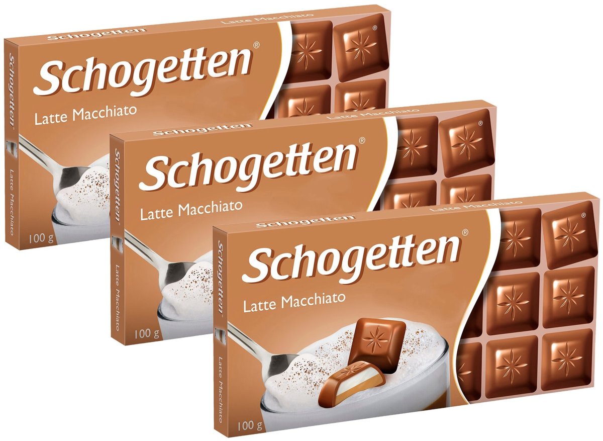 Шоколад Schogetten "Caramel Brownie" (мол. Карамельное пирожное) 100гр *15 (шт.)