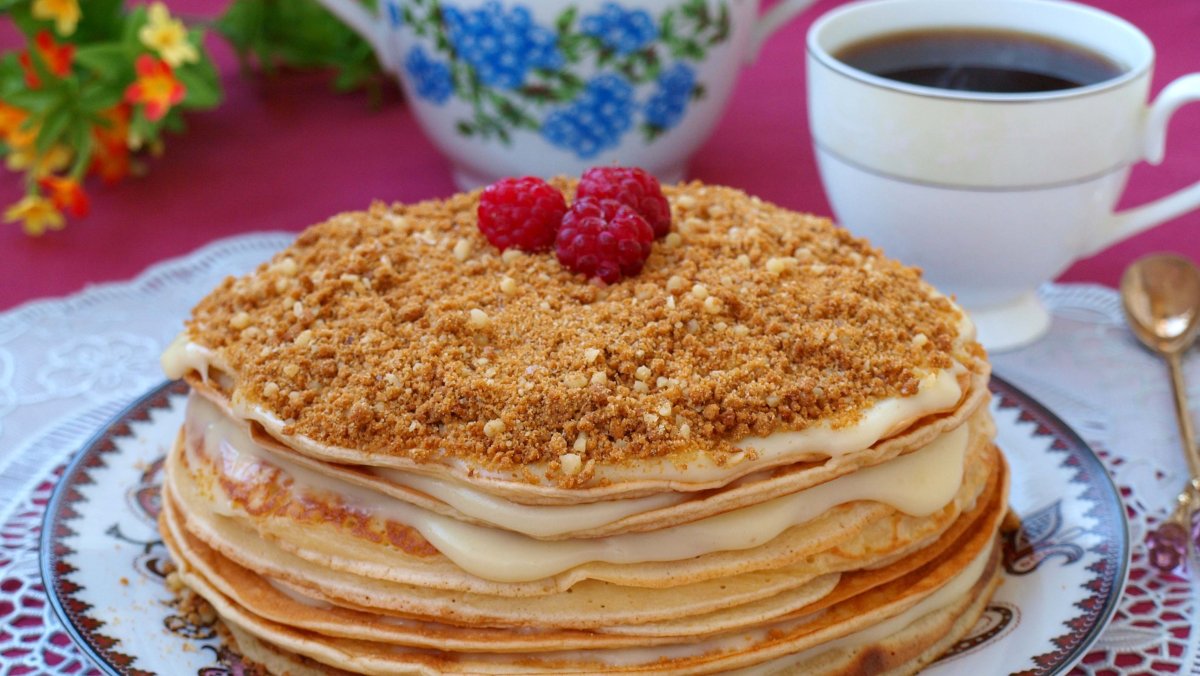 Чизкейк с соленой карамелью
