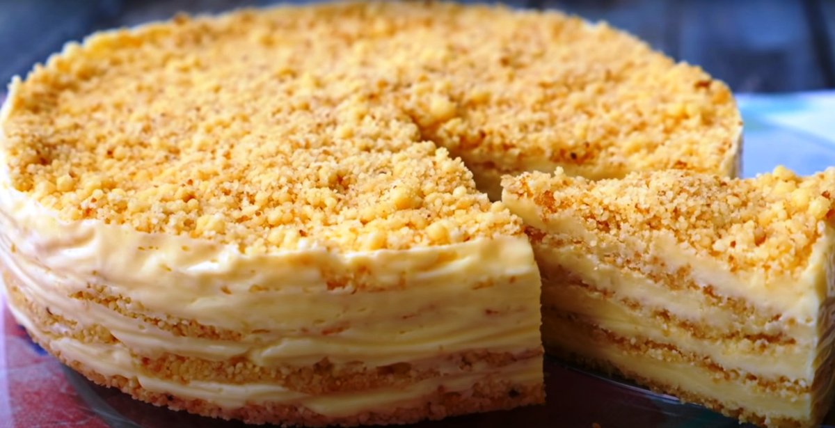 Мини торт на сковородке