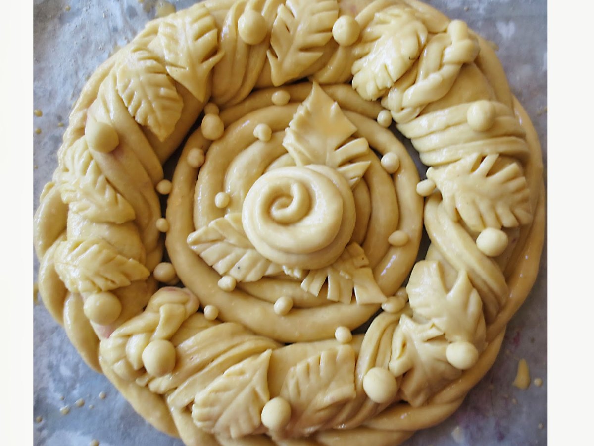 Кораблик из теста