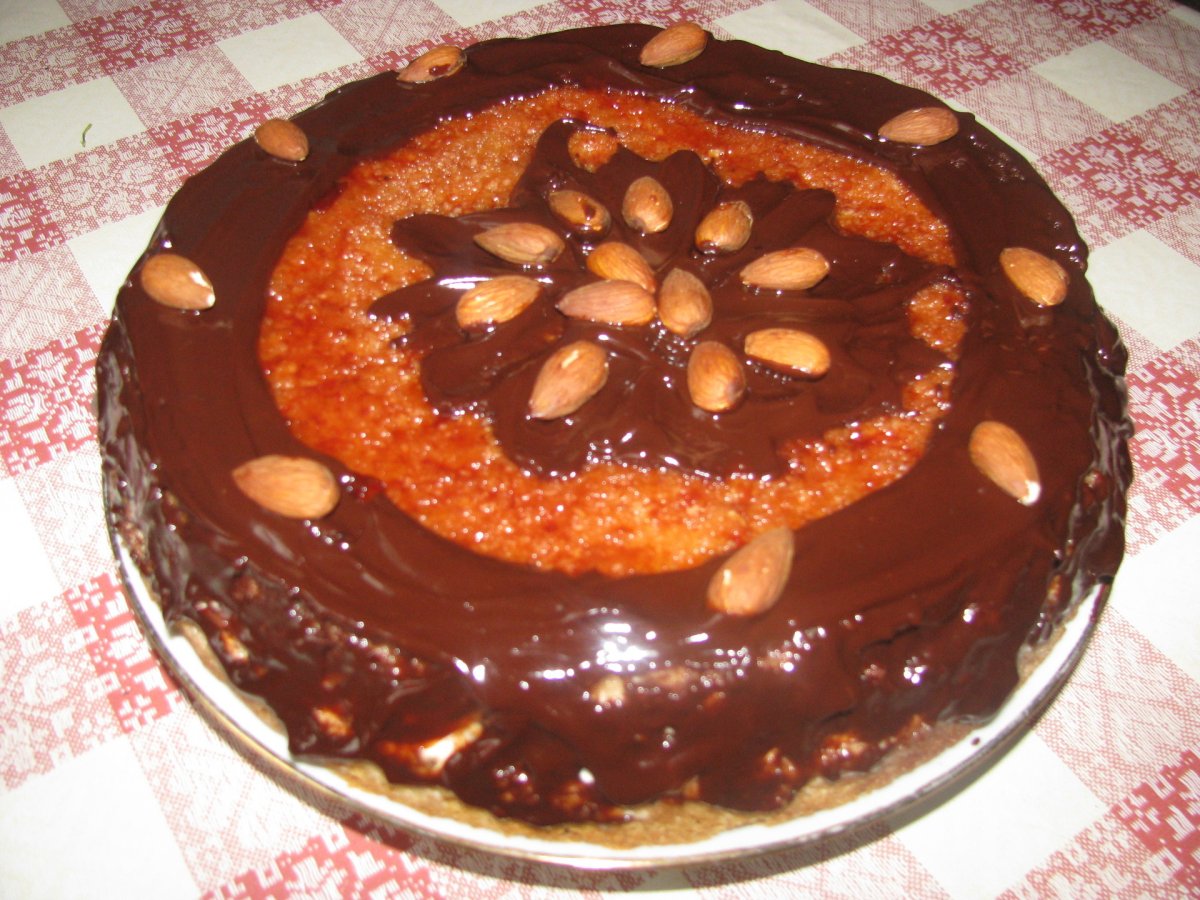 Шоколадный Ромовый торт
