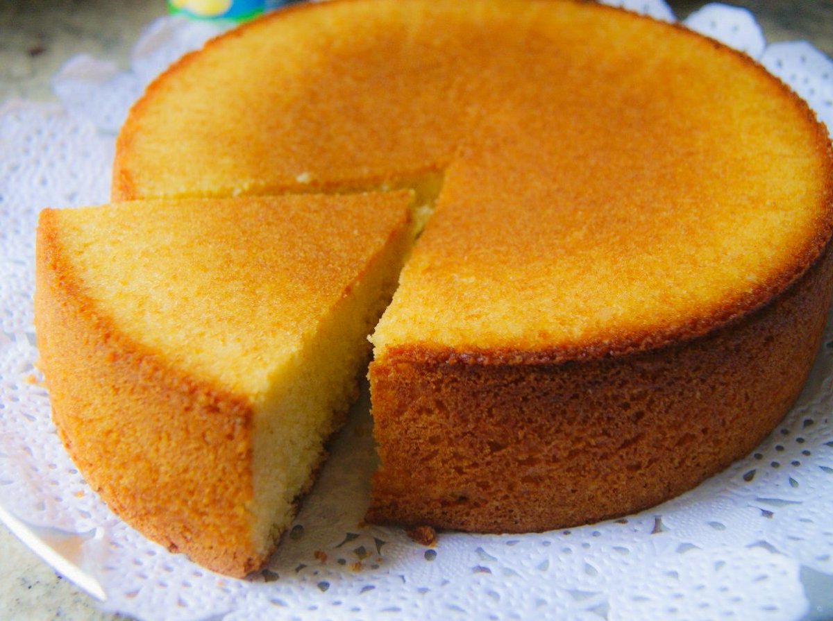 Муссовый торт с персиками