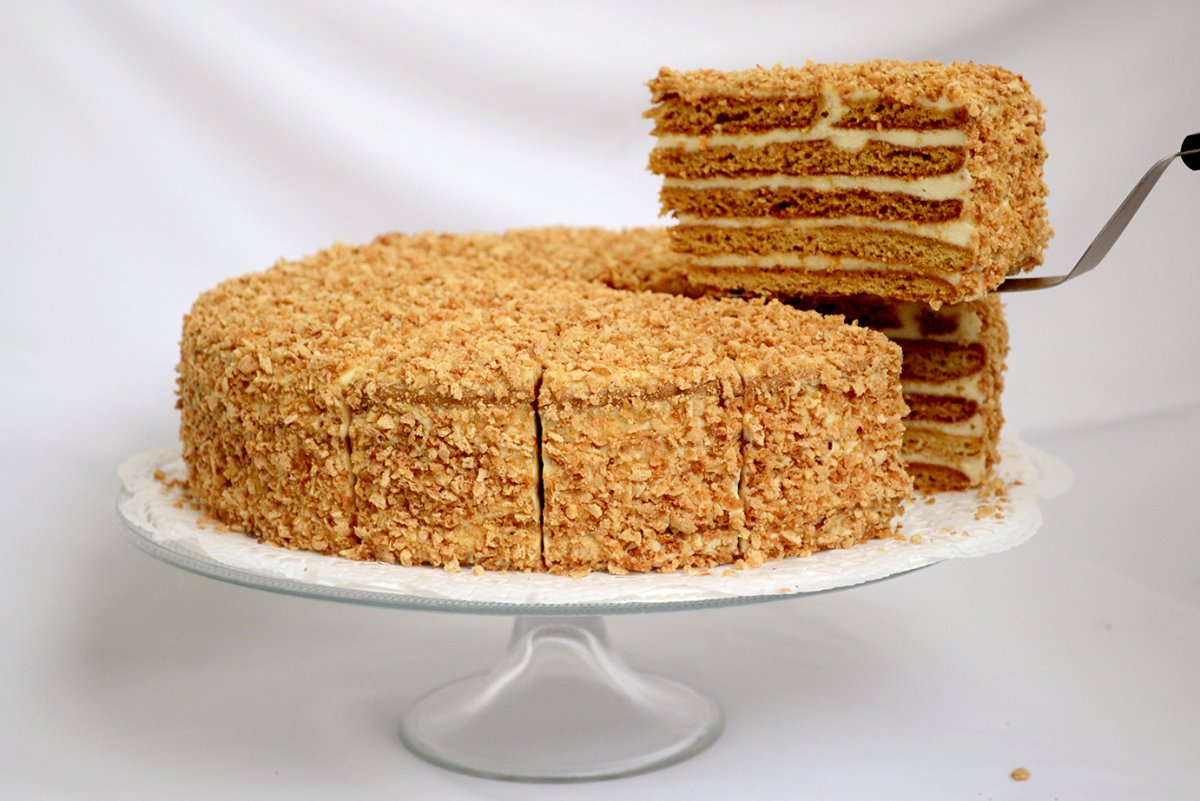 Тортики с тонкими коржами