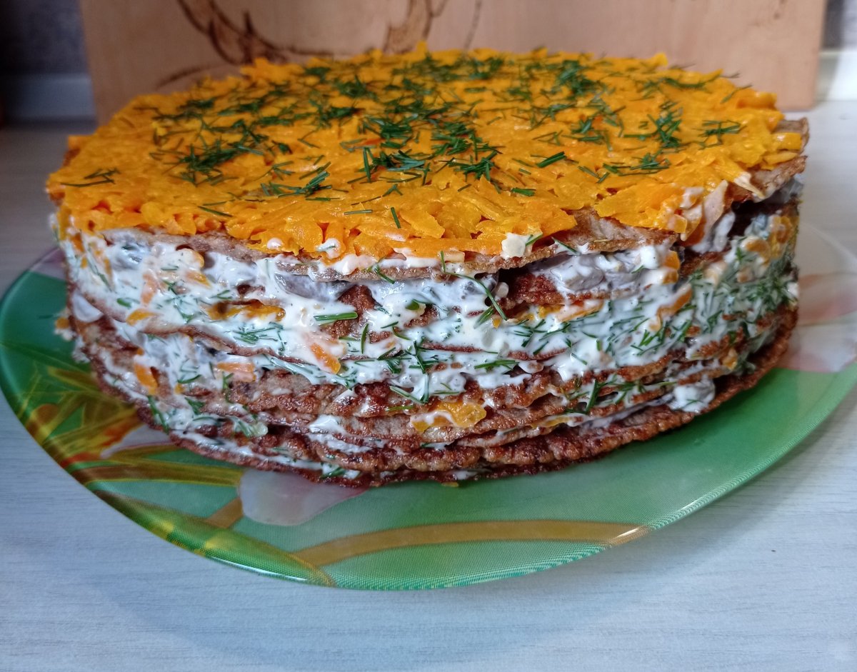 Печеночные тортики маленькие