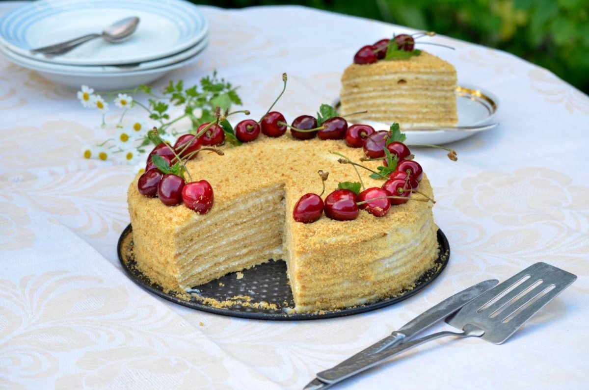 Торт медовик армянский