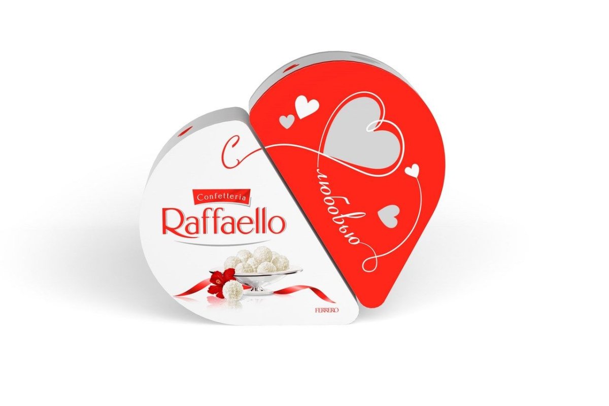 Конфеты Raffaello с цельным миндальным орехом в кокосовой обсыпке, 300 г
