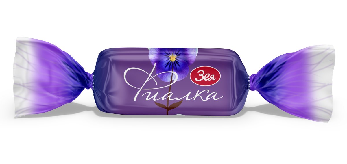 Конфеты пралине фиалка