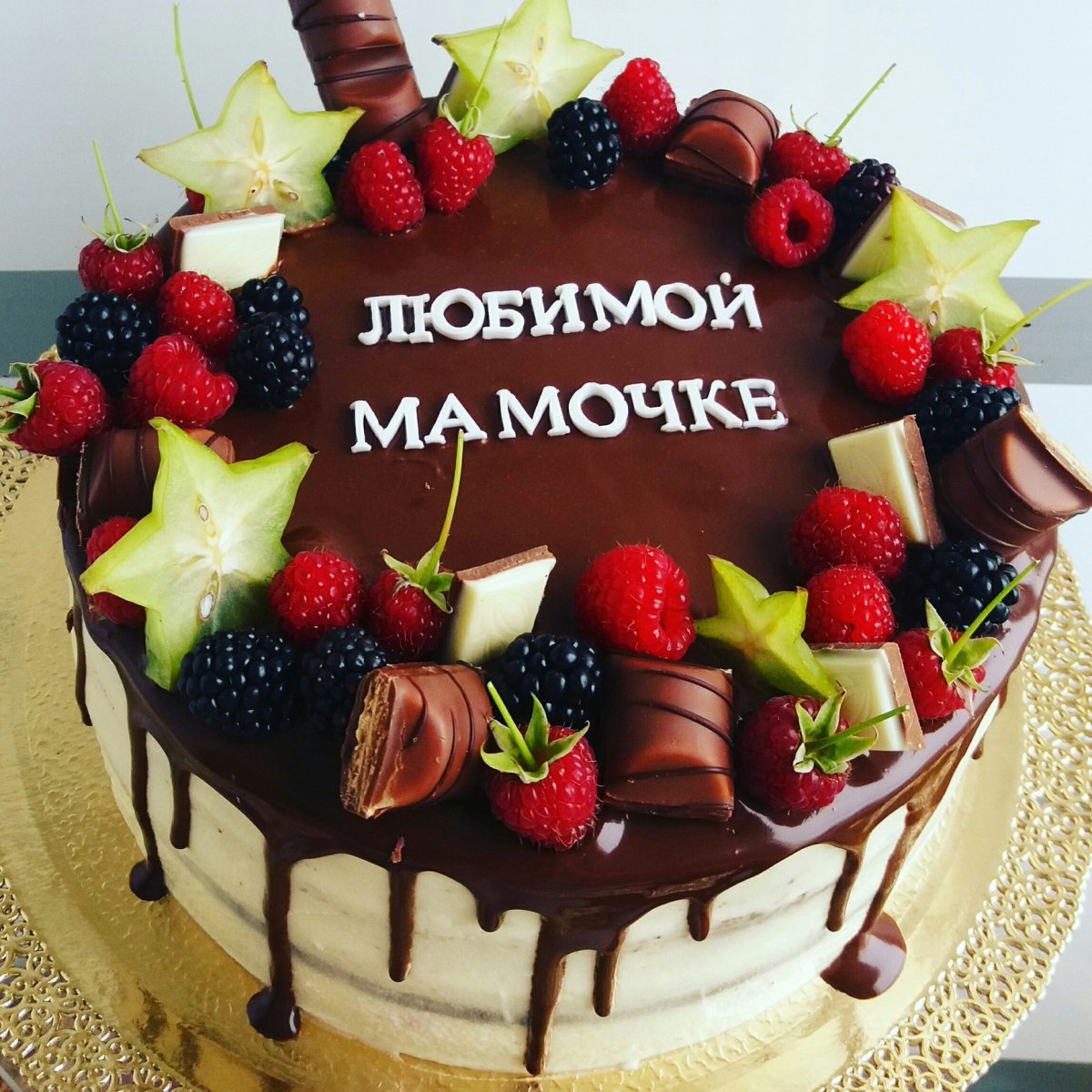 Муссовый торт на крещение