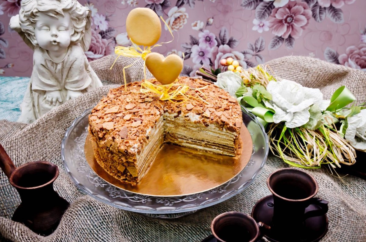 Торт медовик Рыжик