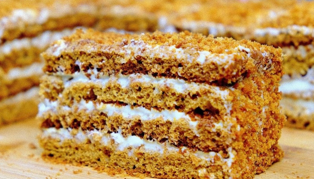 Медовые коржи для медовика