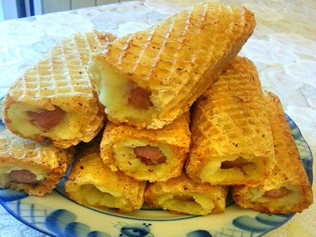 Слоеный Наполеон закусочный
