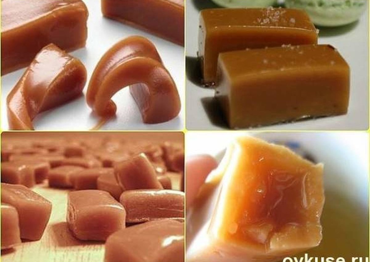 Конфеты коровка в домашних