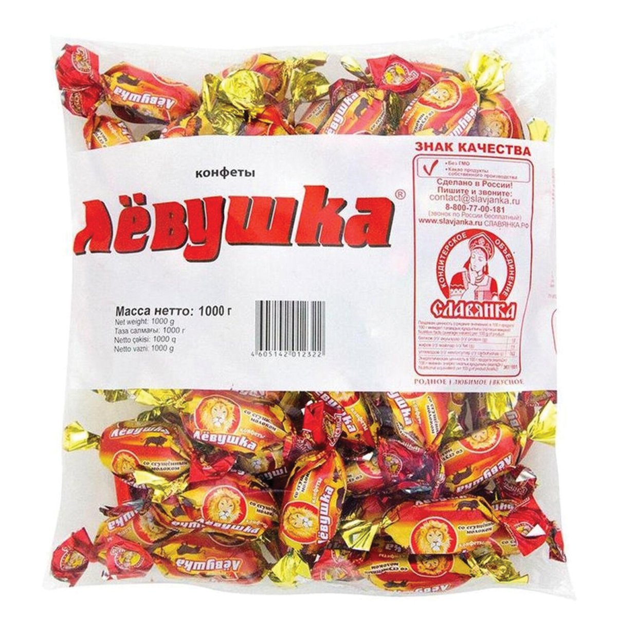 Конфеты фабрика Славянка кофейный сюжет