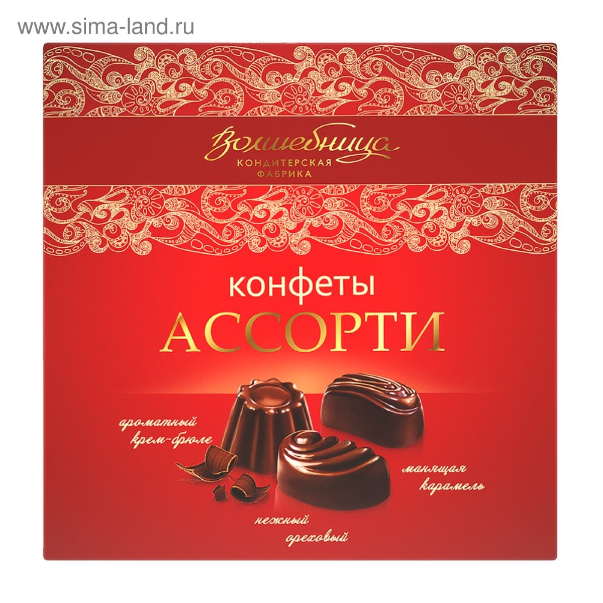 Конфеты волшебница ассорти 140 г