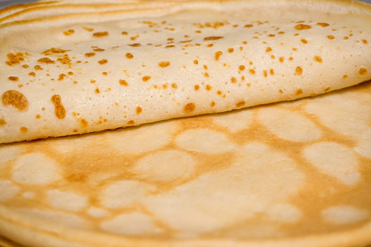 Блины со сгущенкой