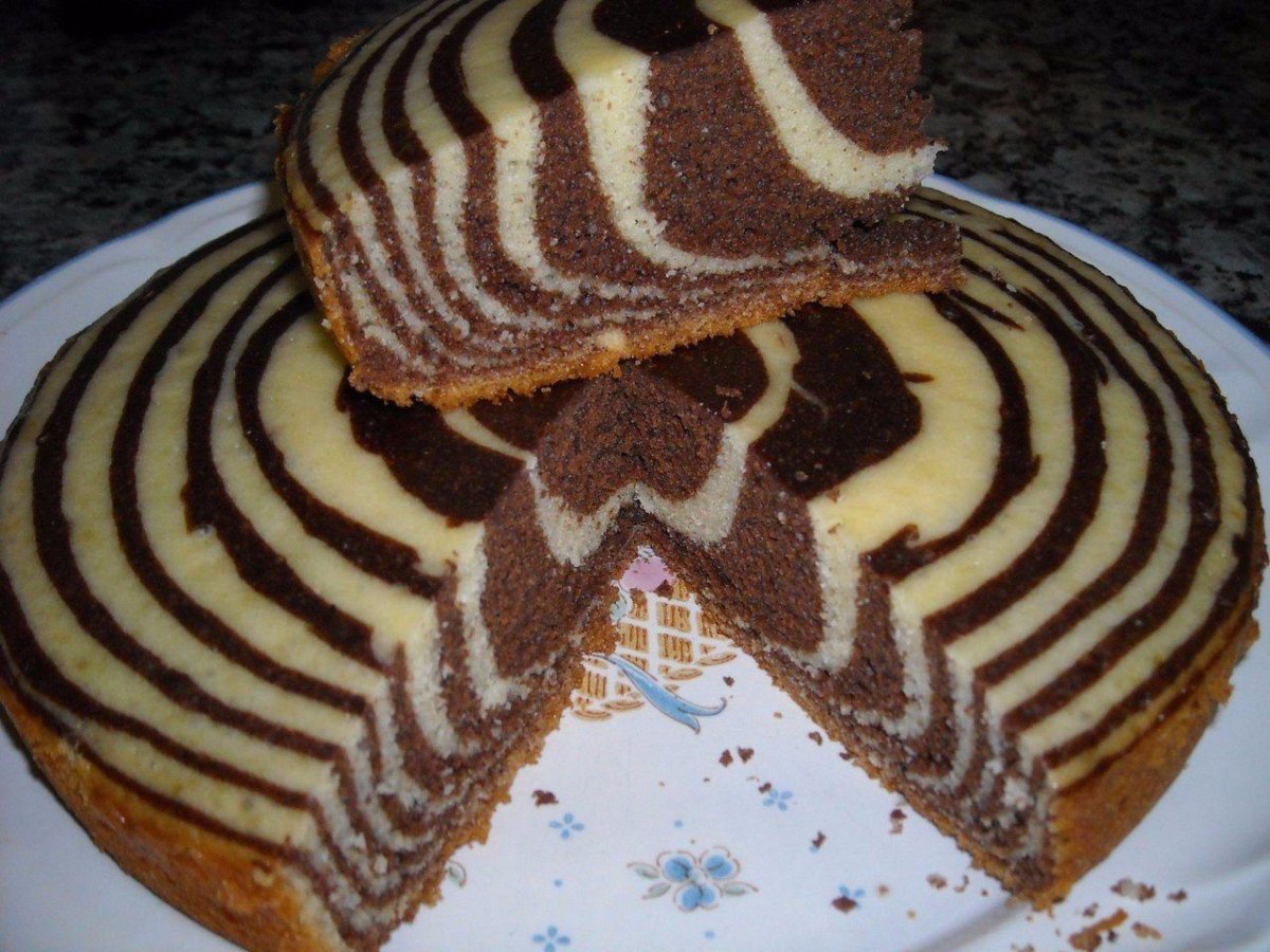 Муссовый торт Зебра
