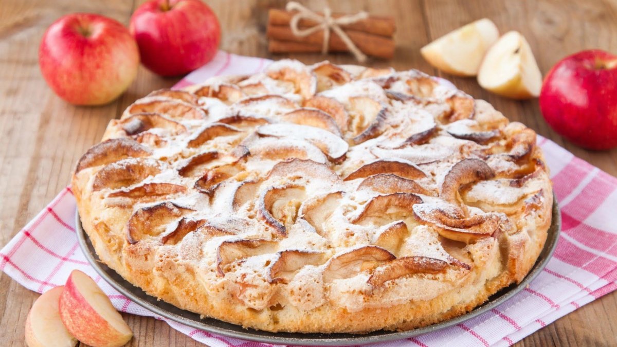 Яблочная Жизель пирог