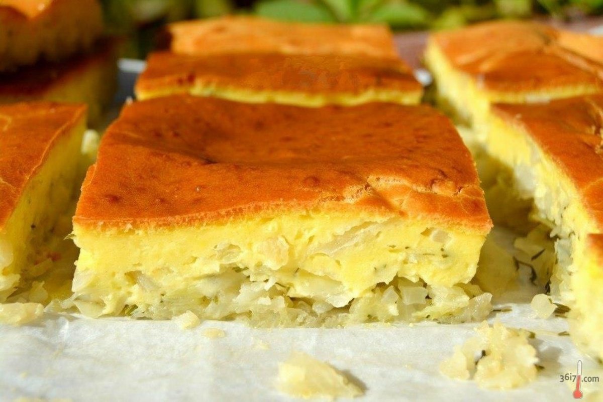 Заливное тесто для пирога