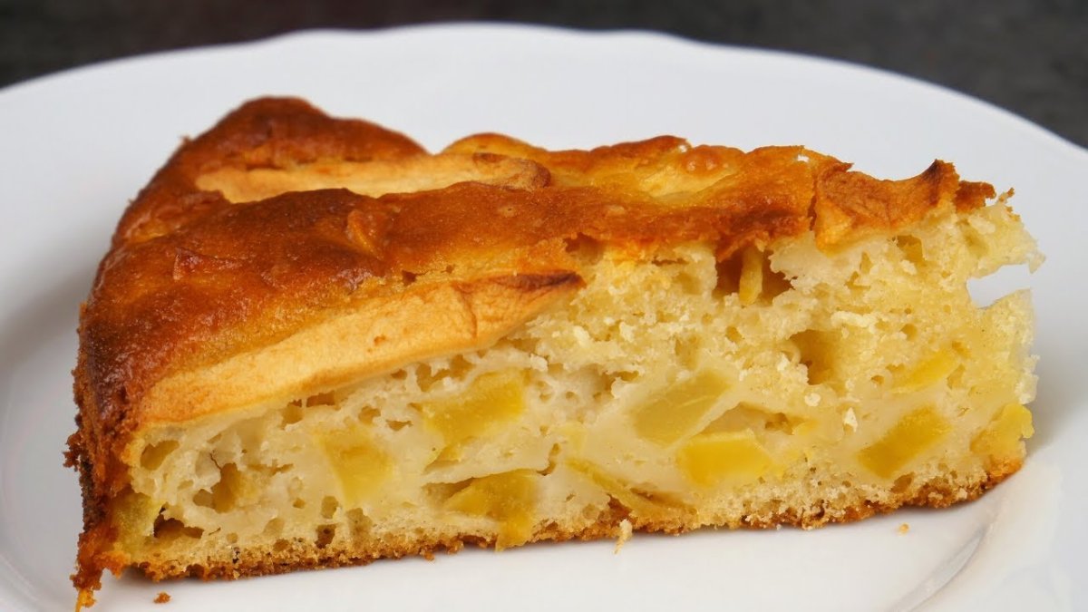 Заливной пирог сиблоками
