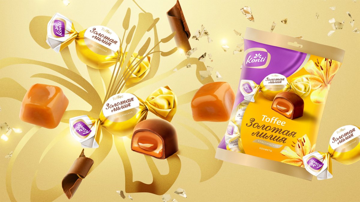 Конфеты Konafetto Bianco Roshen