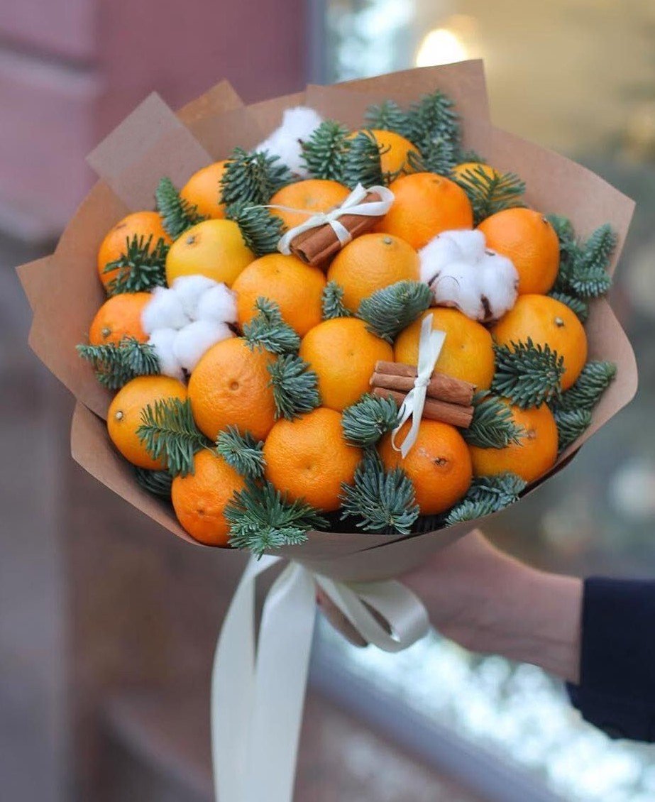 Букет из мандаринов
