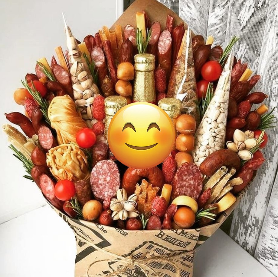 Вкусные букеты для мужчин