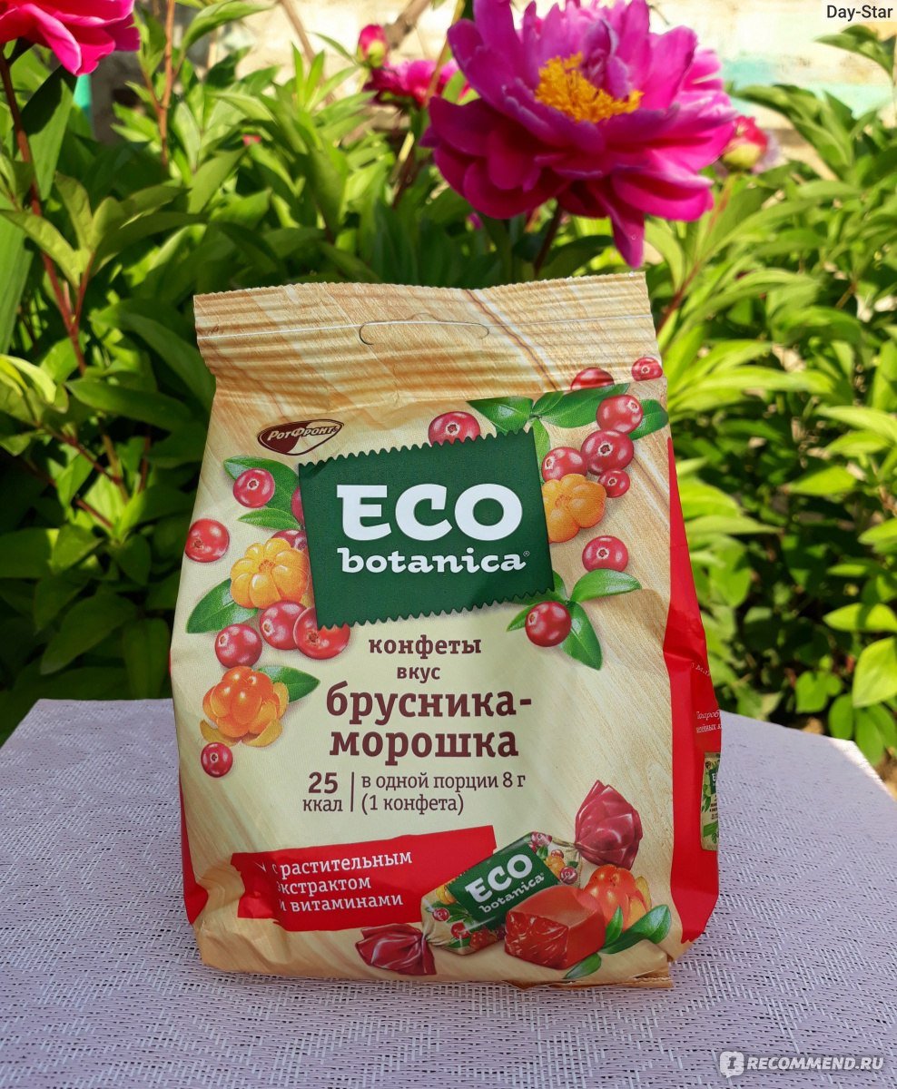 Конфеты смузи Eco Botanica