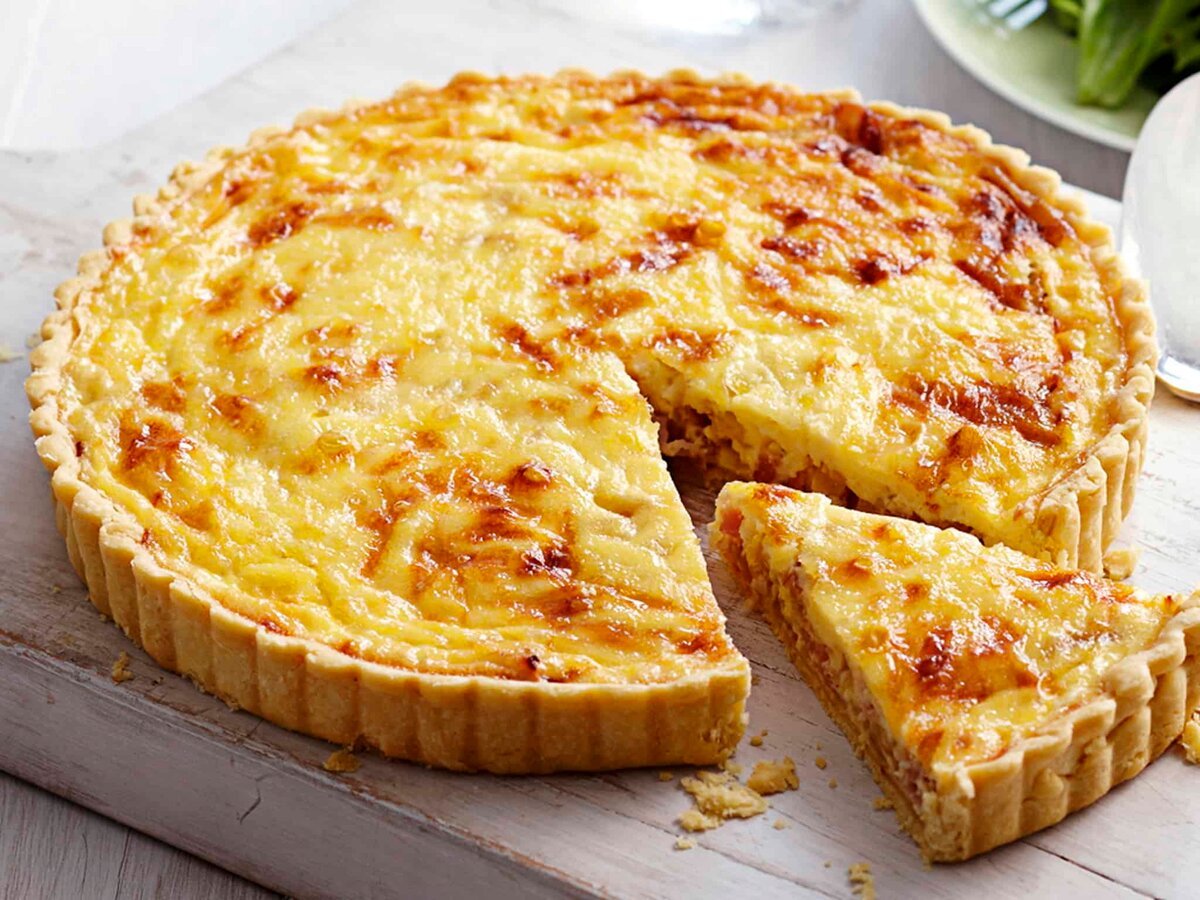 Закрытый пирог с курицей и грибами
