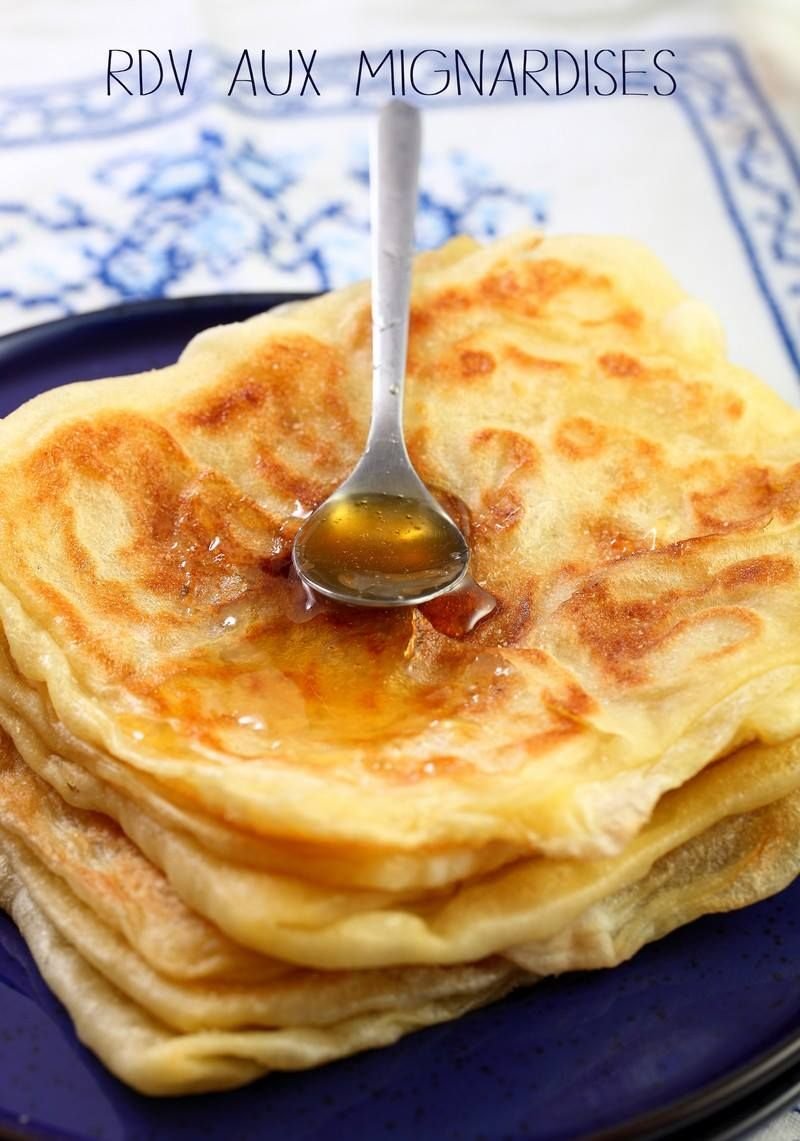 Марокканские сладкие блины