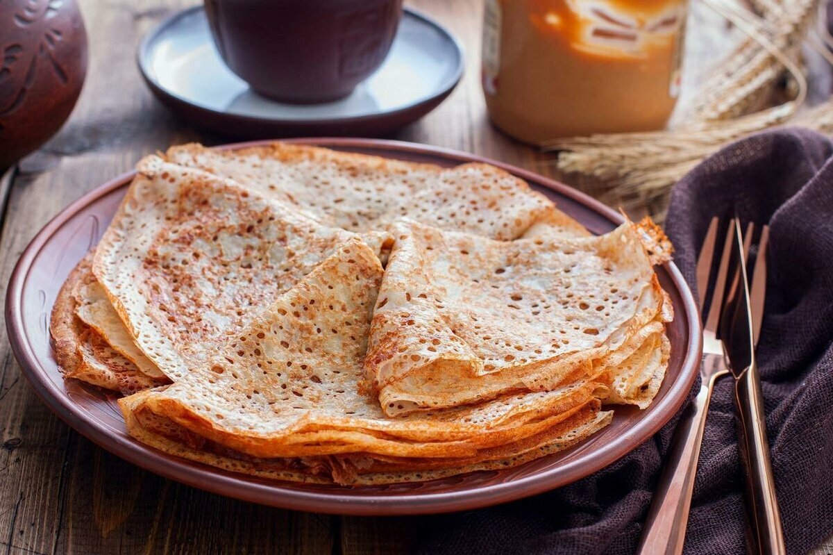 Блины с дырочками