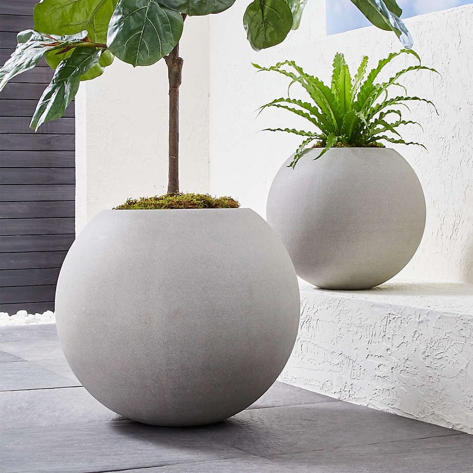Crate&Barrel кашпо