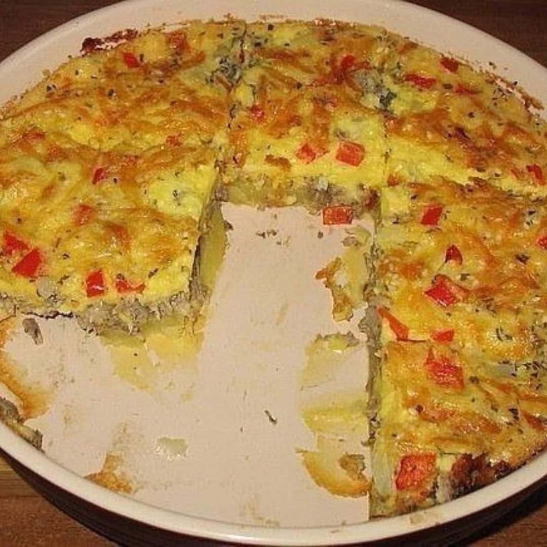 Пирог с картофелем