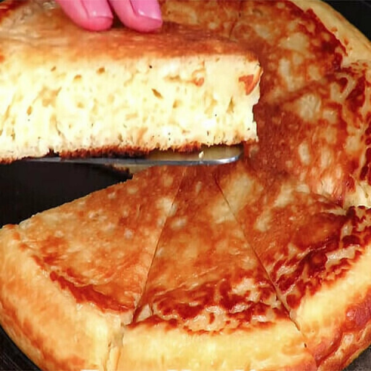Пирог с кабачком и сыром в духовке