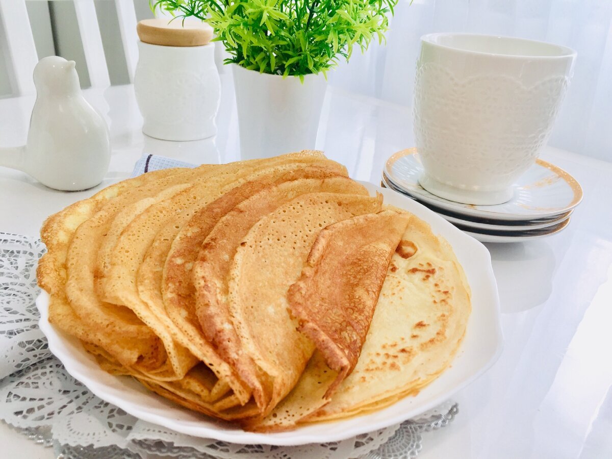 Блины из блинной муки