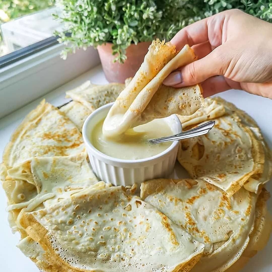 Блинчики трубочкой