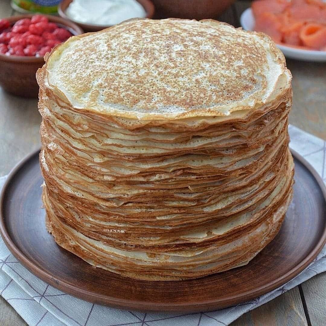 Блины со сгущенкой