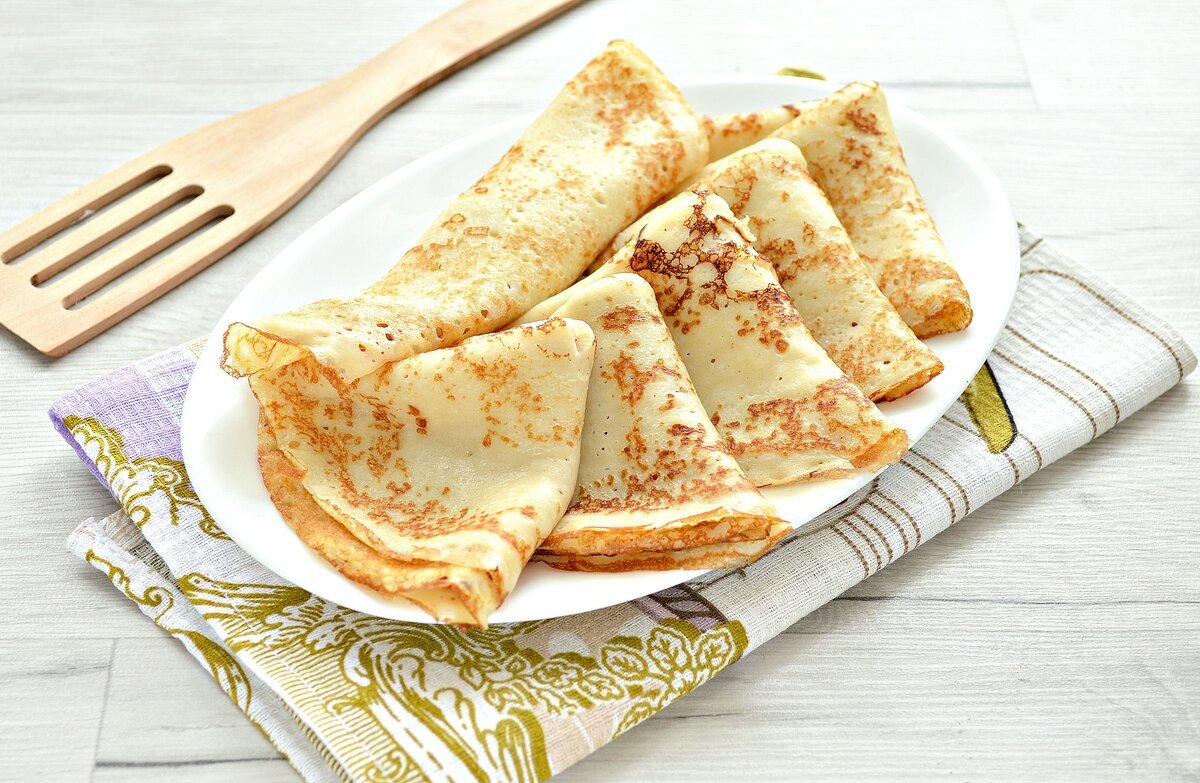 Ажурные заварные блинчики